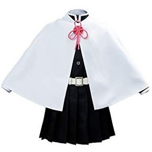 NoryNick Tsuyuri Kanawo cosplay kostuum uniform outfit Halloween carnaval pak, Wit, S