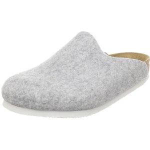 Birkenstock Heren Amsterdam Vegan Pantoffels, Grijs, 43 EU