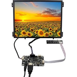VSDISPLAY 10.4 ""10.4 Pouces 1024X768 600nit luminosité WLED IPS écran LCD VS104T-004A et Carte contrôleur Audio LCD