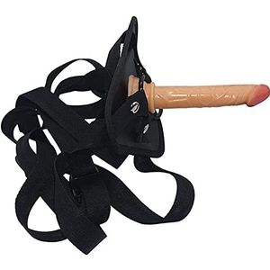 Gerrit BDSM realistische mini-dildo strapon-dildo slipje anale plug, strap-on verwijderbare zuignap dildo strap-on penis gay volwassen spel SM-seksspeeltje for hem en haar