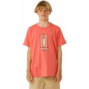 Rip Curl - Lost Island - T-Shirt - Oranje - Katoen