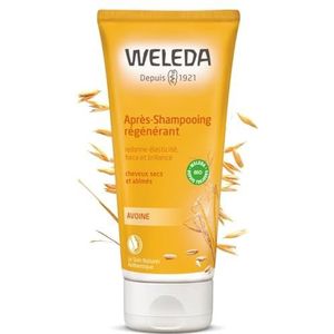 Weleda Haver opbouw-spoeling, verzorging haarspoeling geeft elasticiteit, weerstand en glans, de natuurlijke cosmetica haarolie verbetert de kambaarheid (1 x 200 ml)