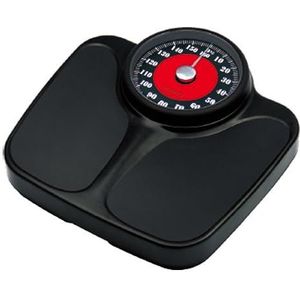 Analoge weegschaal for lichaamsgewicht, mechanische personenweegschaal, (koolstofstalen veer, zeer nauwkeurige meting) Het maximale gewicht 160 kg