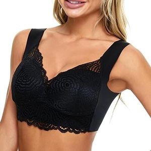 zonder beugel voor dames - Lift stretch naadloze sexy bh | Naadloze comfortabele yogabeha zonder beugel voor dagelijks gebruik, slaap, sport, fitness, yoga, zwangerschap Xiaoxin