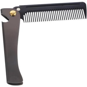 Opvouwbare Borstel voor Portemonnee Rvs Opvouwbare Kam Heren Haar Kam Kappers Kappers Kammen voor Mannen Heren Kammen voor Haar Draagbare Haar Borstel Haar Borstel voor Mannen Haar Styling Kam Draad