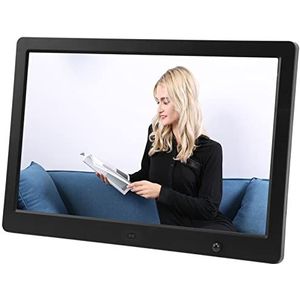 Digitale Fotolijsten, Fotovoorbeeld, Slimme Digitale Fotolijst, Bediening met één Toets, Eenvoudige Bediening, Breekpuntspel voor de Slaapkamer (EU-stekker)