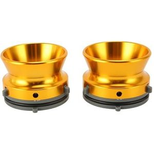 Universele Nab Hub Adapter, Eenvoudige Installatie Gepolijst 1/4 10 Inch Opener Aluminiumlegering Afsluitbaar voor Tape Machine (Goud)