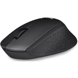 Logitech M330 Silent Plus draadloze muis (USB voor Windows/Mac/Chrome OS/Linux) - Zwart (vernieuwd)