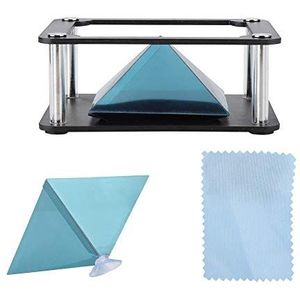 ASHATA 3,5-6 Inch 3,5-6 Inch Hologram 3,5-6 Inch Hologram voor Bedrijfsproducten Weergave(Kolom)