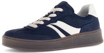 Gabor Dames 76.475.61 Sneakers, Blue Latte 46, 35 EU