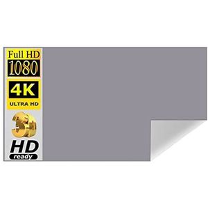 Buitenprojectiescherm, filmscherm, Projectiescherm Reflecterende Stof Doek Hoge Helderheid 72 84 92 100 110 120 130 133 Inch for DLP LED 3D Projector Beamers voor filmavond en indoor home theater(110