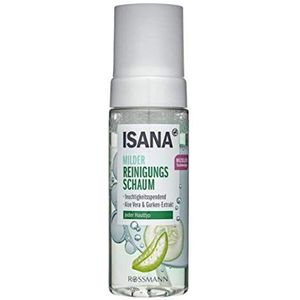 ISANA Clean + Care Mild reinigingsschuim - elk huidtype, hydraterend, aloë vera & komkommerextract - 150 ml