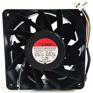 PMD4812PMB1-A DC48V 14.9W 120x120x38MM 12cm 4Line Tachometer Signal Inverter Cooling Fan