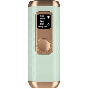 KEAOZVFE IPL ontharing met koelsysteem, permanent ontharingsapparaat voor mannen en vrouwen, pijnloze epilator voor gezicht armen oksel benen thuisgebruik