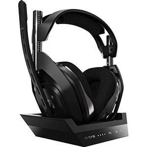 ASTRO Gaming A50 draadloze headset plus basisstation Gen 4 - PS4, PC, Mac - zwart en zilver (vernieuwd)