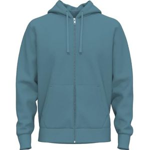 Unisex hoodie met rits | 100% katoenen badstof hoodies met rits voor mannen en vrouwen