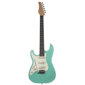 Schecter Nick Johnston Traditionnal Elektrische gitaar voor linkshandigen - Atomic Green