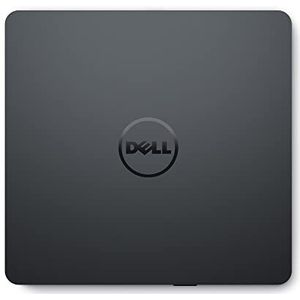 Dell Slim DW316 - Drive - DVD+-RW (+-R DL) DVD-RAM - 8x8x5x - USB2.0 - extern - voor Inspiron 14 54XX, 15 55XX, 17 5758, OptiPlex 3020, 9020, Vostro 15 3558, XPS 13 (78) 4-BBBI), zwart