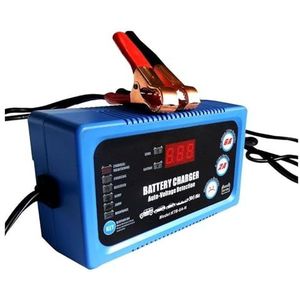 Autolader, 6V 12V Smart Car Automotive Acculader Automatische Oplaadbare Loodaccu Opladen Tool 2A 6A DC