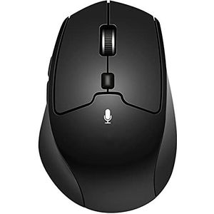 SUYING Draadloze muis, 2.4 ghz Intelligente Ai Voice Input Vertaling Oplaadbare 800/1200/1600 Dpi Professionele Verstelbaar, Geschikt voor Computer Game Operatie