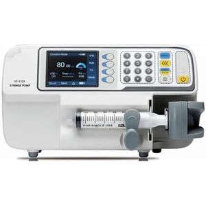 Medische Apparatuur HF-620 OEM Double Channel Laboratorium Draagbare Micro TCI Dubbele Spuitpomp