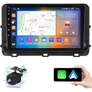 Android 13.0 2 Din Autoradio 10"" Touchscreen Auto Stereo Voor Kia Ceed 3 CD 2018-2022 Met Draadloze Carplay Android Auto GPS Navigatie AHD Omgekeerd Beeld Stuurwielbediening(P1(1G+16G))