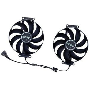 Grafische kaartventilator T129215SU, PLA09215S12H, 2 stuks/set voor ASUS DUAL RTX 3060Ti V2 MINI OC voor 3060 12GB Mini(T129215SU)