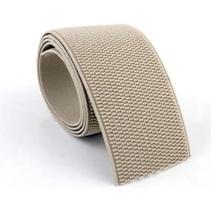 6CM brede duurzame broek rok riem kleur elastische band/twill elastische tape latex elastische tape rubberen band-kaki 02-60mm-1M
