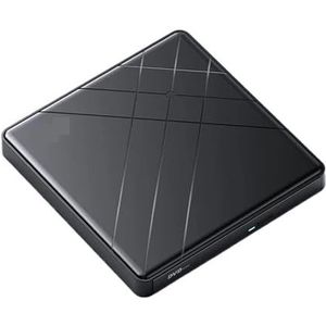 Draagbare 5 ""CD R/RW ROM DVD RAM DL Schijflezer Brander Speler Recorder Externe Optische Drive Case Box For PC Laptop Gebruiksvriendelijk(A Blu-Ray 100G)