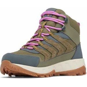 Columbia Strata Trail Mid waterdichte wandelschoen voor dames, Steen Groene Zonnesteen, 42 EU