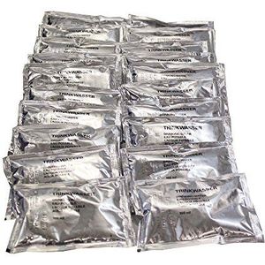 20 x 100 ml nood drinkwater, totaal 2 liter