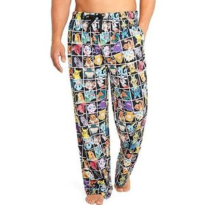 Pokemon Herenpyjamabroek - nachtkleding pyjama's voor mannen en tieners S-3XL loungewear broek - geschenken voor heren, Meerkleurig, S