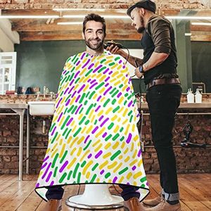 Salon Cape Confetti Carnaval Kapper Cape Unisex Haar Snijden Cape Premium Kapsel Cape Voor Kapper Accessoires Herbruikbare Thuis 140x168cm
