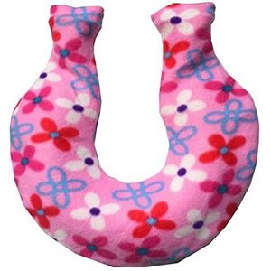 DieffematicRSD Warmwaterkruik U-shaped Hot Water Bag Cloth Cover Water-filled Hot Water Bag Cloth Bag (Color : Pink)