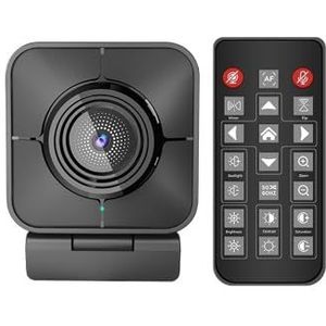 4K Webcam 1080P HD mini Camera PC met Microfoon Automatische USB for Live Streaming & Videoconferenties