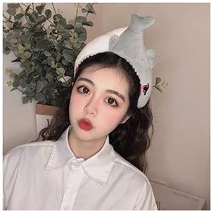 Haarband Koreaanse accessoires haaien dinosaurus hoofdband konijn wortel grappig gezicht wassen haar bands haar set decor for haar bezel haar accessoire Haarbanden Voor Make-up (Size : 2)