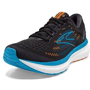 Brooks Glycerin 19 heren Hardloopschoen Corsa, zwart/blauw/oranje, 42 EU