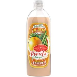DONA FLORA Douchegel grapefruit & bamboe, 750 ml, revitaliserend effect, energie en frisheid voor de huid, veganistische formule, zachte reiniging, voor alle huidtypes