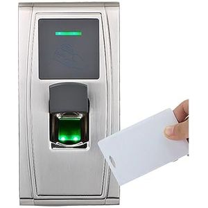 Vingerafdruk-tijdklok, Waterdichte stofdichte vingerafdruk tijdregistratie en toegangscontrole met RFID-kaartlezer MA300 TCP/IP deurcontrolesysteem veelgebruikt op de werkplek(MA300-IC)