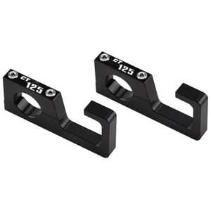 AQDSFT 2PCS Motorfiets 22mm Haak Helm Bagage Tas Haak Houder Hanger Haken Voor CT 125 CT125 Ducks125 2022 2023 2024