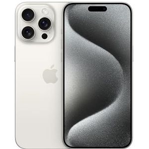 Apple iPhone 15 Pro Max 256GB - Wit Titanium (Refurbished)