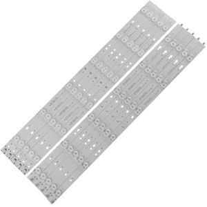 LED TV LED49C1000N LED49C1080N 49D1000 49C1000 49C2000 LB49002 V LB-C490F14-E1-L retro-verlichtingsstrip 10 stuks