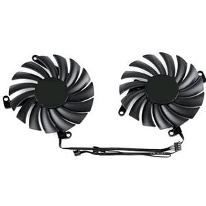 CF-12910S Koelventilator voor INNO3D RTX 3050 3060 Ti 3070 TWIN X2 OC grafische kaartkoelerventilator(Black 2-Fan)