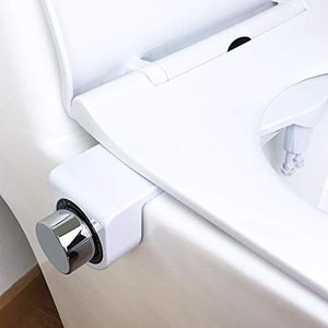 Nieuwe Collectie Bidet Toilet Attachment Dual Toilet Butt Cleaner Bidet Sproeier voor Toilet Bidet voor Vrouwen XC15-Plastic