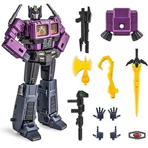Transformer-Toys Mirror Optimus-Prime beweegbare pop, beste actiekarakter met kleinschalige vervorming, 15 jaar oud, 5 inch lang, jongens/meisjes kerstcadeau