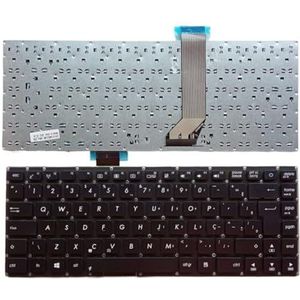 Amerikaans Russisch Spaans Arabisch Braziliaans Laptoptoetsenbord voor ASUS X402 X402C X402CA S400 S400C S400CA Notebook PC(BR Black)