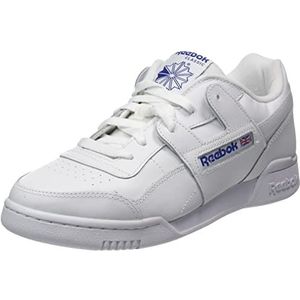 Reebok Heren Club C 85 lage sneakers, Ftwr White Ftwr White Classic Kobalt, 43 EU