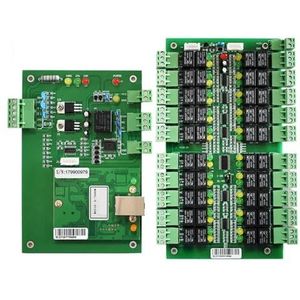 Toegangscontrolekit, 10/20 verdiepingen biometrische vingerafdruk en RFID-kaartlezer Lifttoegangscontrolebord Deurtoegangscontrole Paneelsysteem(DK20K)