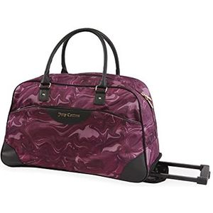 Juicy Couture Vrouwen Weegschaal Rolling Duffel, Bourgondië Marmer, Juicy Couture Weegschaal vrouwen Rolling Duffel, Bordeaux Marm, Juicy Couture Weegschaal Rolling Duffel voor dames