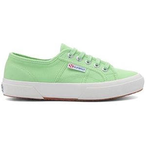 SUPERGA 2750 Plus Cotu, lage gymschoenen voor dames, Green Lt Favorio, 39 EU